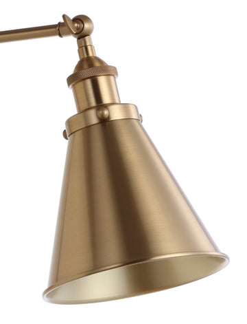 Rover 7" Adjustable Arm Metal LED Wall Sconce - JONATHAN Y